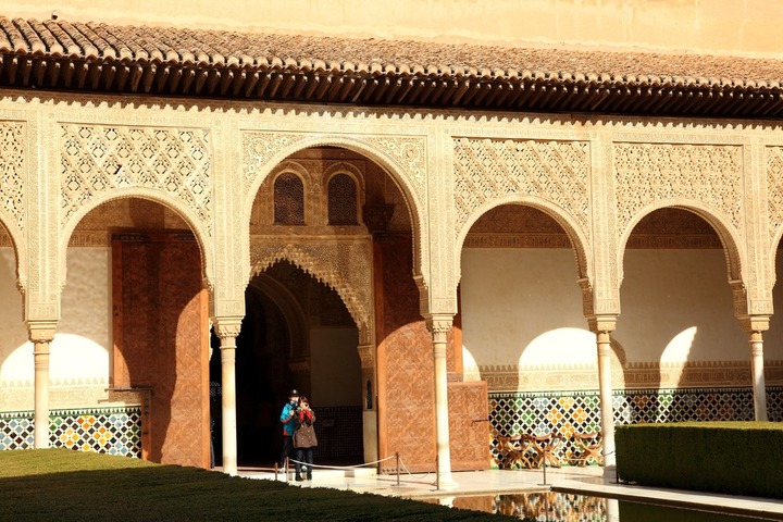 La salle du trône de l'Alhambra