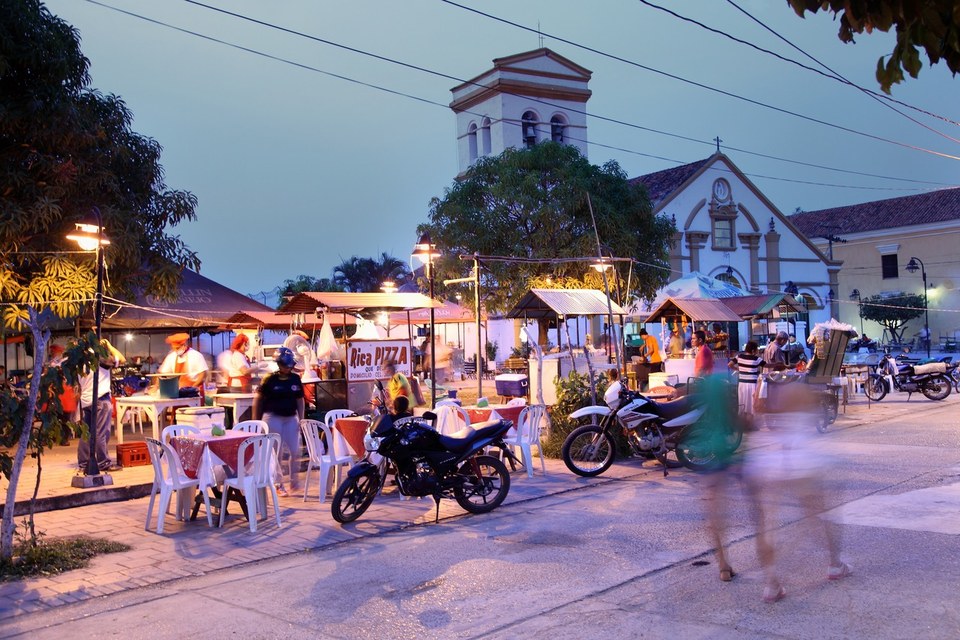 Le Centre ville de Mompox