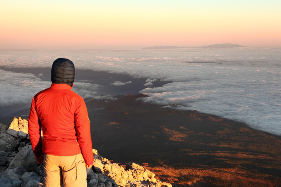 Vue depuis le sommet du Teide