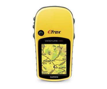 Le GPS de randonnée E-trex Venture HC de Garmin