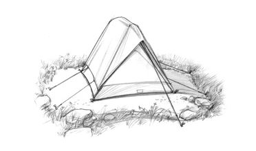 choisir l'emplacement de sa tente en rando © 2008 Leave No Trace