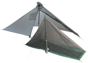 Combinaison de la Gatewood Cape et de la Serenity Net Tent