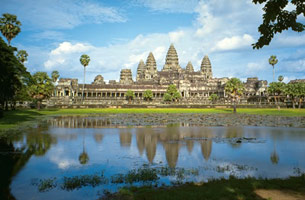 Angkor et le golfe de Siam