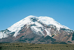 Cotopaxi (5897 m), Chimborazo (6310 m)