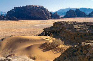 Du désert du wadi Rum à Petra