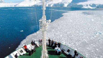 Exploration de la péninsule Antarctique