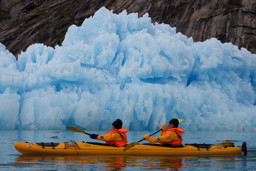 Exploration en kayak dans le Groenland de Paul-Émile Victor