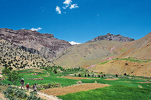 Gorges du M'Goun et séjour au Toubkal