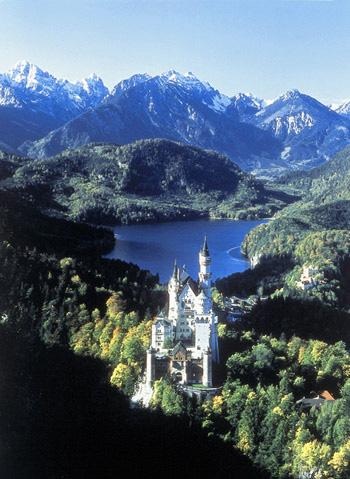 Lacs romantiques et châteaux de Bavière