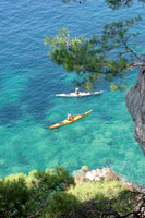 L'archipel des Elafites en kayak