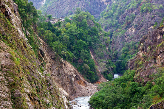 Le balcon des Annapurnas