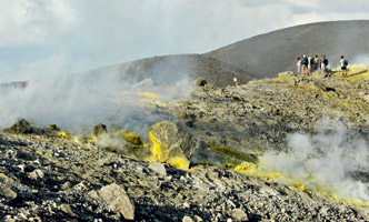 Les îles Eoliennes et l'Etna