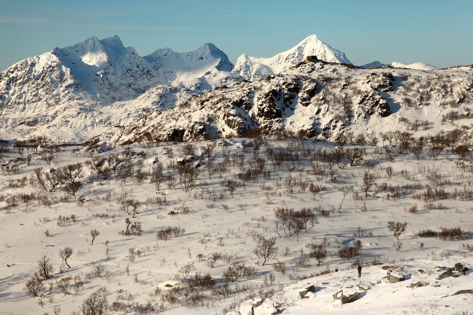 Les Îles Lofoten en hiver