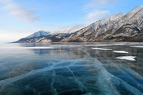 Magie glaciale du lac Baïkal