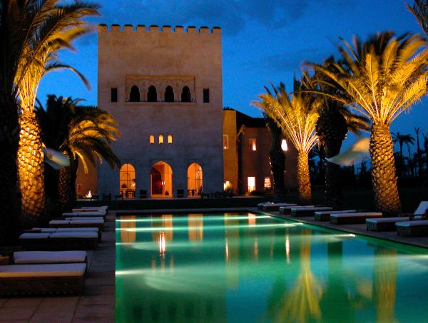 Marrakech - Dans la splendeur d´un palais au Ksar Char-Bagh