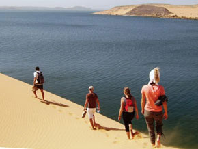 Navigation de charme sur le lac Nasser