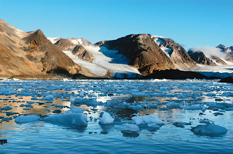 Nord Spitzberg et côte est du Groenland