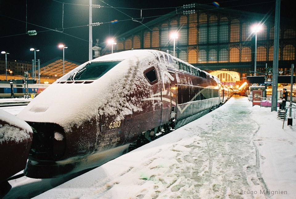 Paris-Kostomouksha, du train à la motoneige