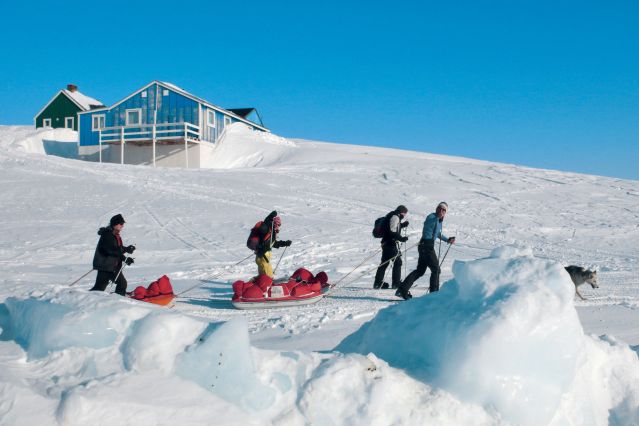 Raid à ski et pulka autour d'Ittoqqortoormiit
