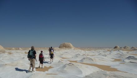 Rando et atelier d'écriture dans le désert Blanc - accompagné et animé par Stéphanie Richard