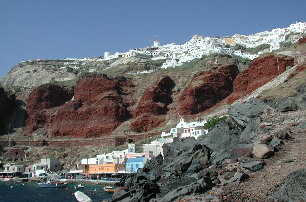 'Rando-Spa' à Santorin