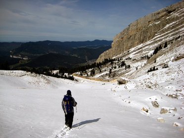 Randonnée en hiver