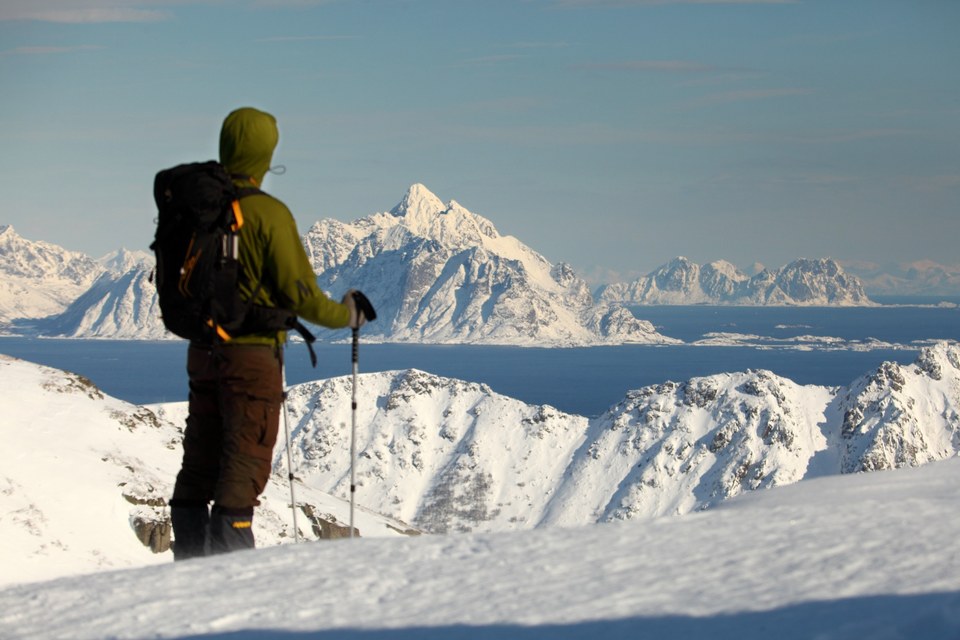 Randonnée en Raquettes sur les Lofoten