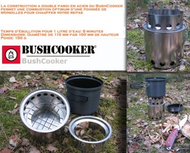 Réchaud à bois Bushcooker