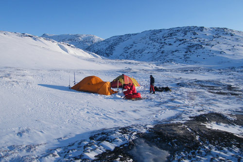 Ski et pulka au départ d'Ilulissat