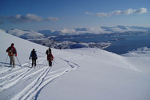 Ski voile à bord du Southern Star