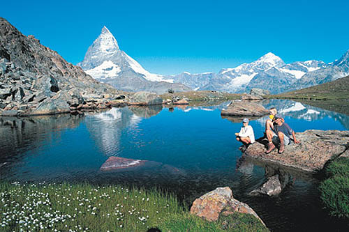 Sur le chemin de Chamonix - Zermatt