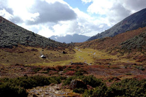 Trek en pays bouddhiste