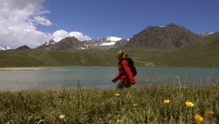Trek en pays nomade, les lacs kirghizes
