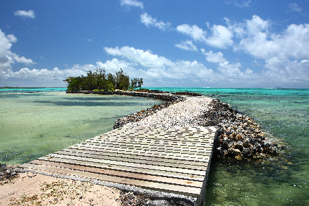 Un îlot privé à l'île Maurice 