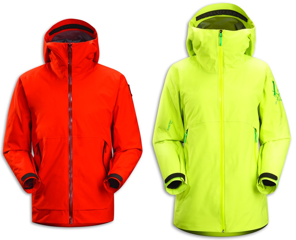 Vestes Arcteryx Kamoda et Keido